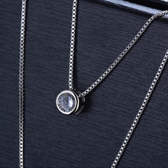 🔥Insta double layer chain heart pendant necklace - Picture 5 of 7